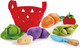 Миниатюра изображения товара Набор игрушечных продуктов Hape Овощная корзина / E3167-HP