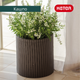 Миниатюра изображения товара Набор кашпо Keter Cylinder Planter S+M+L (3шт, графит)