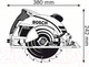Миниатюра изображения товара Профессиональная дисковая пила Bosch GKS 190 Professional (0.601.623.000)