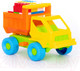 Миниатюра изображения товара Самосвал игрушечный Полесье Кузя с конструктором / 1290