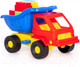 Миниатюра изображения товара Самосвал игрушечный Полесье Кузя-2 с конструктором / 2822