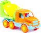 Миниатюра изображения товара Бетоновоз игрушечный Полесье Максик / 35158