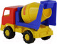 Миниатюра изображения товара Бетоновоз игрушечный Полесье Салют / 8953