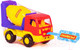 Миниатюра изображения товара Бетоновоз игрушечный Полесье Салют / 8953