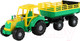 Миниатюра изображения товара Трактор игрушечный Полесье Алтай с прицепом / 35356