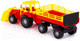 Миниатюра изображения товара Трактор игрушечный Полесье Алтай №2 с прицепом и ковшом / 35363