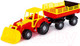 Миниатюра изображения товара Трактор игрушечный Полесье Алтай №2 с прицепом и ковшом / 35363
