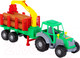 Миниатюра изображения товара Трактор игрушечный Полесье Алтай с прицепом / 35370