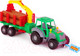 Миниатюра изображения товара Трактор игрушечный Полесье Алтай с прицепом / 35370