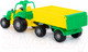 Миниатюра изображения товара Трактор игрушечный Полесье Крепыш №1 с прицепом / 44792
