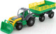 Миниатюра изображения товара Трактор игрушечный Полесье Крепыш №2 с прицепом и ковшом / 44808