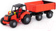 Миниатюра изображения товара Трактор игрушечный Полесье Мастер №1 с прицепом / 35257