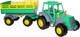 Миниатюра изображения товара Трактор игрушечный Полесье Мастер №2 с прицепом / 35271