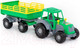 Миниатюра изображения товара Трактор игрушечный Полесье Мастер №2 с прицепом / 35271