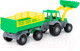 Миниатюра изображения товара Трактор игрушечный Полесье Мастер №2 с прицепом и ковшом / 35288