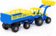 Миниатюра изображения товара Трактор игрушечный Полесье Мастер №2 с прицепом и ковшом / 35288