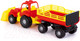 Миниатюра изображения товара Трактор игрушечный Полесье Силач с прицепом / 45034