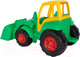 Миниатюра изображения товара Трактор игрушечный Полесье Чемпион с ковшом / 0476