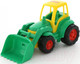 Миниатюра изображения товара Трактор игрушечный Полесье Чемпион с ковшом / 0476