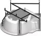 Миниатюра изображения товара Ванна акриловая Radomir Монте-Карло 149x149 / 4-01-0-0-1-402