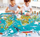 Миниатюра изображения товара Пазл Hape Карта мира / E1626-HP