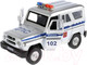 Миниатюра изображения товара Автомобиль игрушечный Технопарк UAZ Hunter Полиция / HUNTER-P-SL