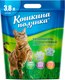 Миниатюра изображения товара Наполнитель для туалета Кошкина Полянка Силикагелевый / 0103 (3.8л)