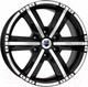 Миниатюра изображения товара Литой диск K&K Окинава 17x7.5" 6x139.7мм DIA 67.1мм ET 38мм Алмаз черный