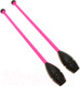 Миниатюра изображения товара Булавы для художественной гимнастики Indigo Sport IN017 (розовый/черный)