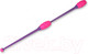 Миниатюра изображения товара Булавы для художественной гимнастики Indigo Sport IN017 (фиолетовый/розовый)