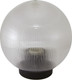 Миниатюра изображения товара Светильник уличный TDM НТУ 02-100-303 шар прозрачный с огранкой (d=300мм)