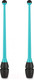 Миниатюра изображения товара Булавы для художественной гимнастики Indigo Sport IN017 (бирюзовый/черный)