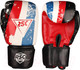 Миниатюра изображения товара Боксерские перчатки RSC Hit Pu SB-01-146 (р-р 10, белый/красный/синий)