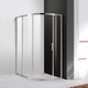 Миниатюра изображения товара Душевой уголок Cezares MOLVENO-RH-1-120/90-C-Cr-IV