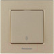 Миниатюра изображения товара Выключатель Panasonic Karre Plus WKTT00032BR-BY