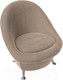 Миниатюра изображения товара Кресло мягкое Лига Диванов 252 / 105532 (велюр, бежевый)