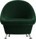 Миниатюра изображения товара Кресло мягкое Лига Диванов 252 / 105535 (велюр, зеленый)