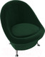 Миниатюра изображения товара Кресло мягкое Лига Диванов 252 / 105535 (велюр, зеленый)