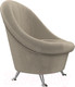 Миниатюра изображения товара Кресло мягкое Лига Диванов 252 / 105540 (микровельвет, бежевый)