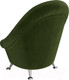Миниатюра изображения товара Кресло мягкое Лига Диванов 252 / 105541 (микровельвет, зеленый)