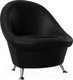 Миниатюра изображения товара Кресло мягкое Лига Диванов 252 / 28243 (экокожа, черный)