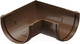 Миниатюра изображения товара Угол желоба Docke Dacha 120мм 90 градусов (светло-коричневый)
