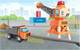 Миниатюра изображения товара Кран игрушечный Hape Большой стреловой кран / E3715-HP