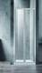 Миниатюра изображения товара Душевая дверь Adema НОА-90 / NOA-90 (прозрачное стекло)