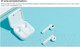 Миниатюра изображения товара Беспроводные наушники Xiaomi Mi True Wireless Earphones 2 Basic / BHR4089GL/TWSEJ08WM (белый)