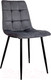 Миниатюра изображения товара Стул AksHome Dallas (серый велюр 14/черный)