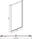 Миниатюра изображения товара Душевая дверь Aquanet Alfa 100 / NAA6422 (прозрачное стекло)