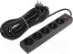 Миниатюра изображения товара Сетевой фильтр ExeGate SP-5-10B (5 розеток, 10м, черный)