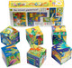 Миниатюра изображения товара Развивающая игра Айрис-пресс Умные кубики. Фигурные 6 шт. Вот какие птички! / 9785811271177