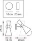 Миниатюра изображения товара Бра Lightstar Dumo 816611
